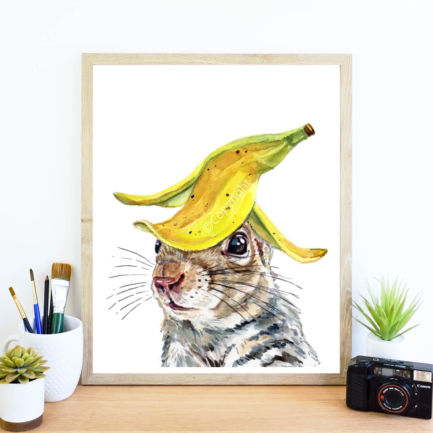 Bananas Print