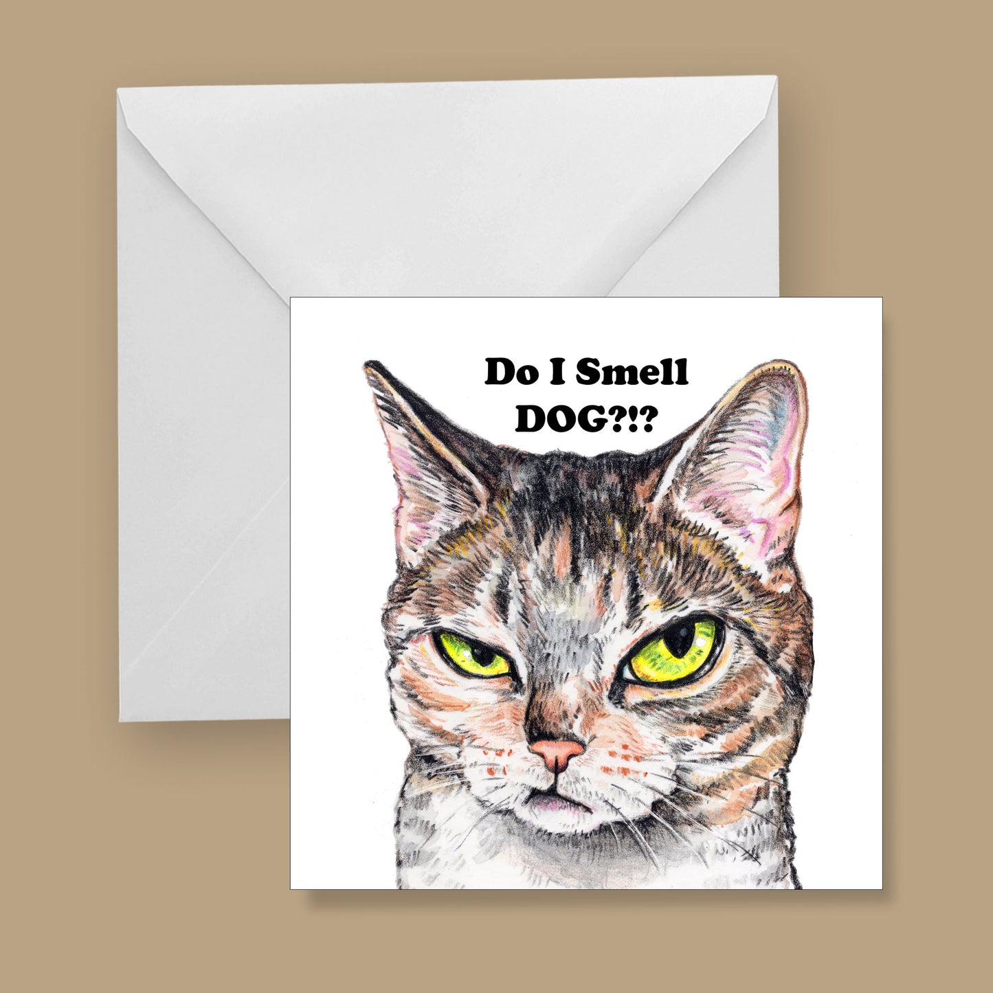 Do I Smell Dog Greeting Card