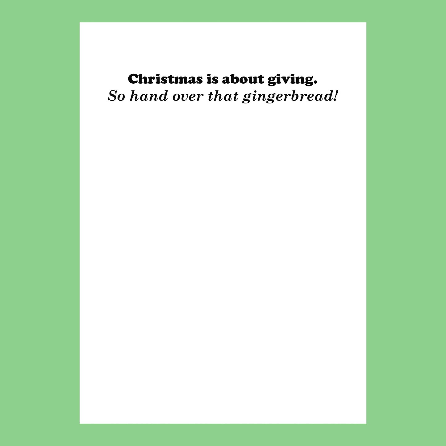 Reach for Christmas Card