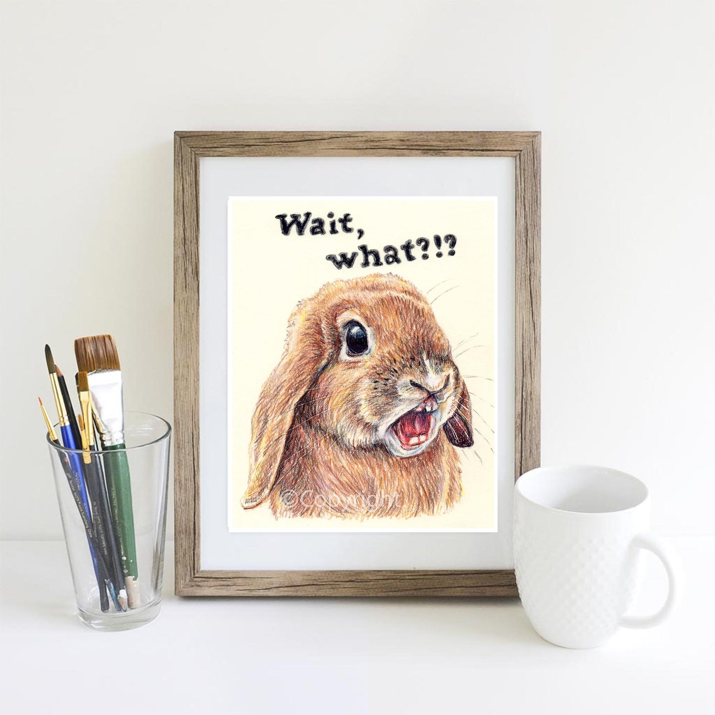 Wait, What?!? Print