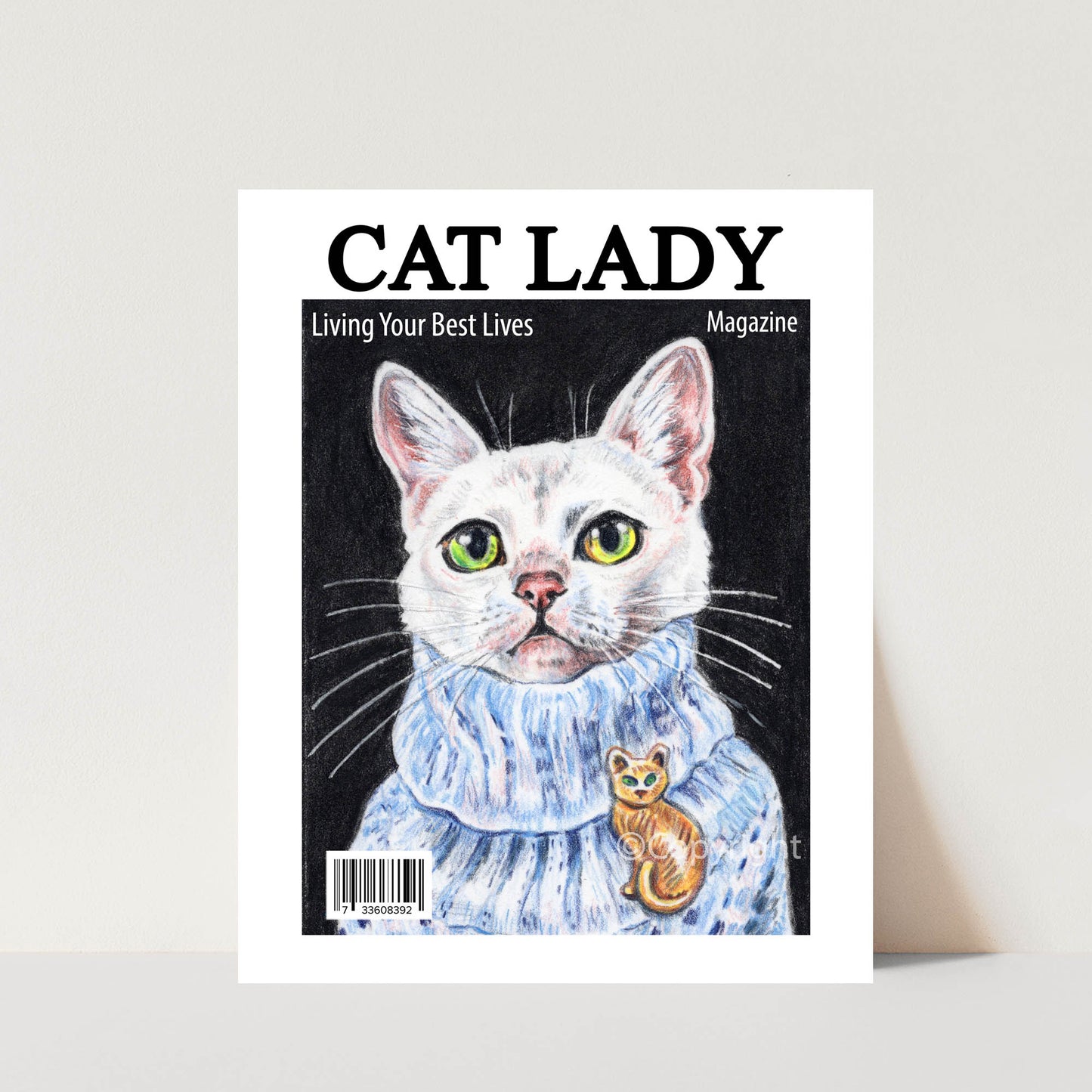 Cat Lady Magazine Print