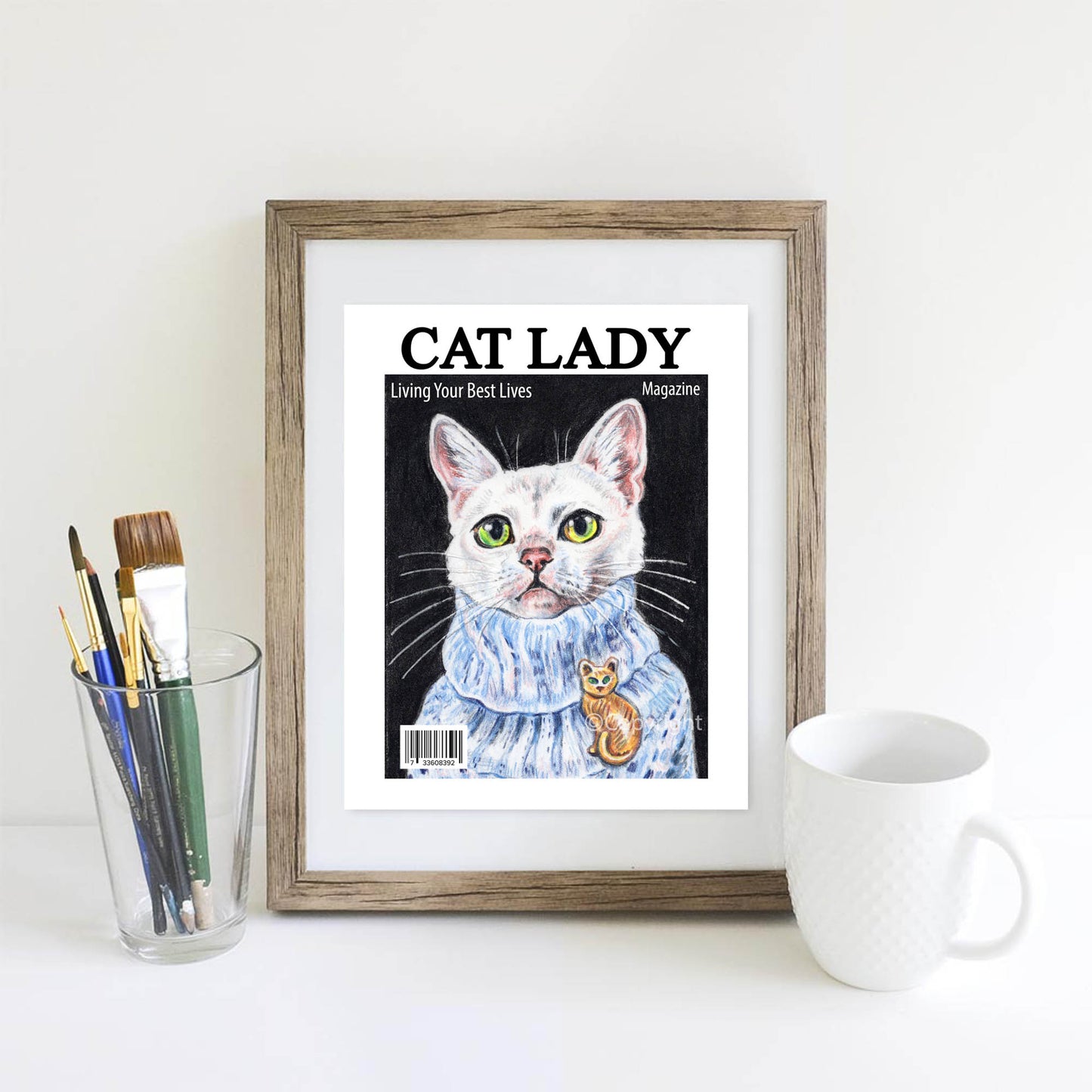 Cat Lady Magazine Print