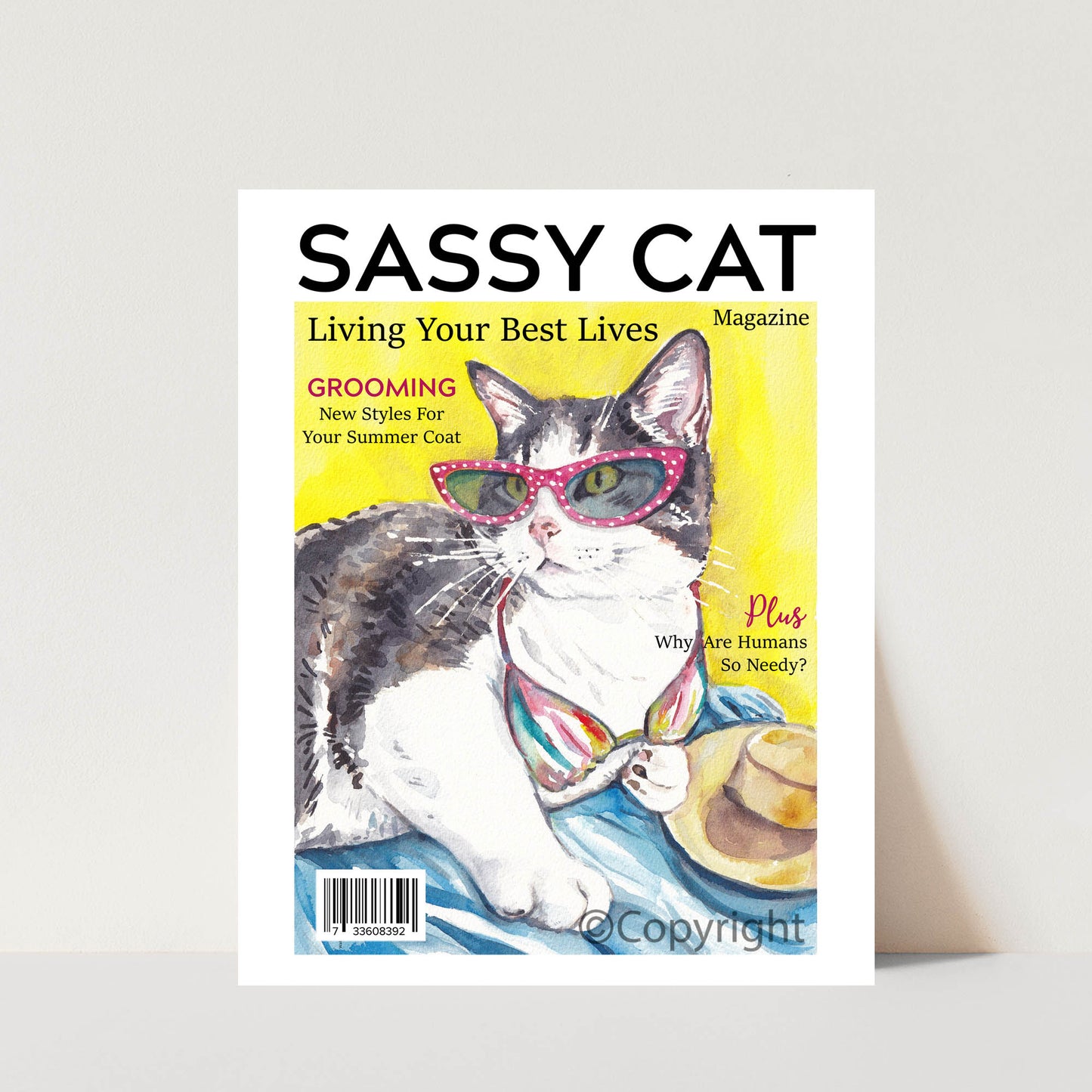 Sassy Cat Magazine Print