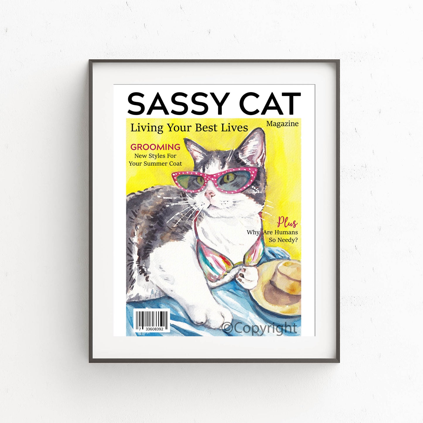 Sassy Cat Magazine Print