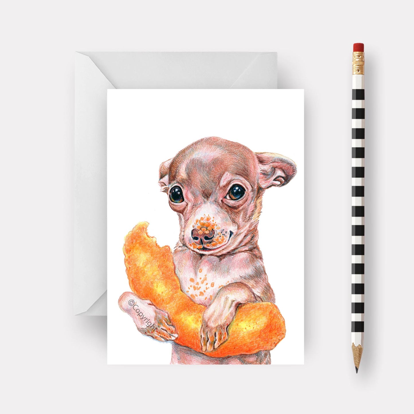 Snack Big Greeting Card