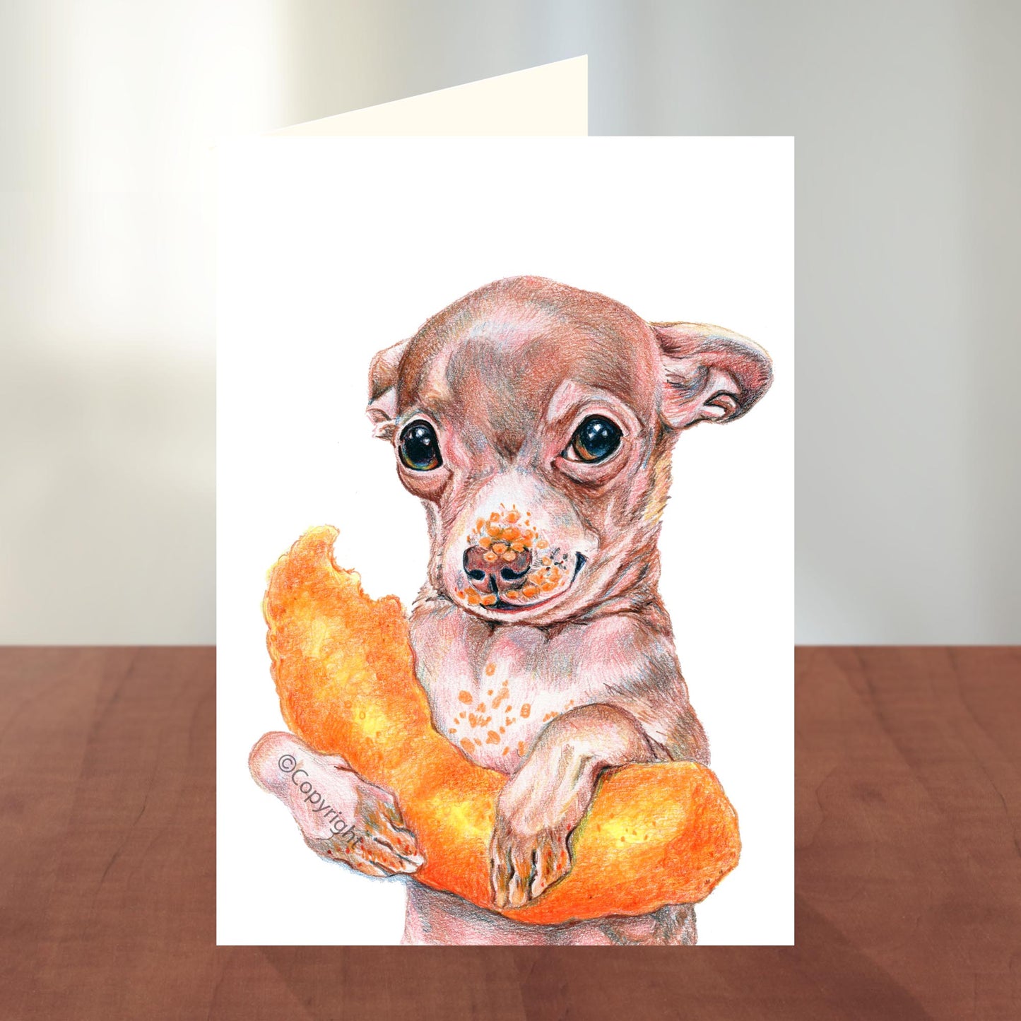 Snack Big Greeting Card