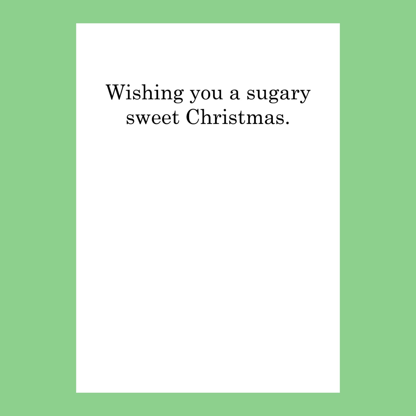 Sugar Sweet Christmas Card