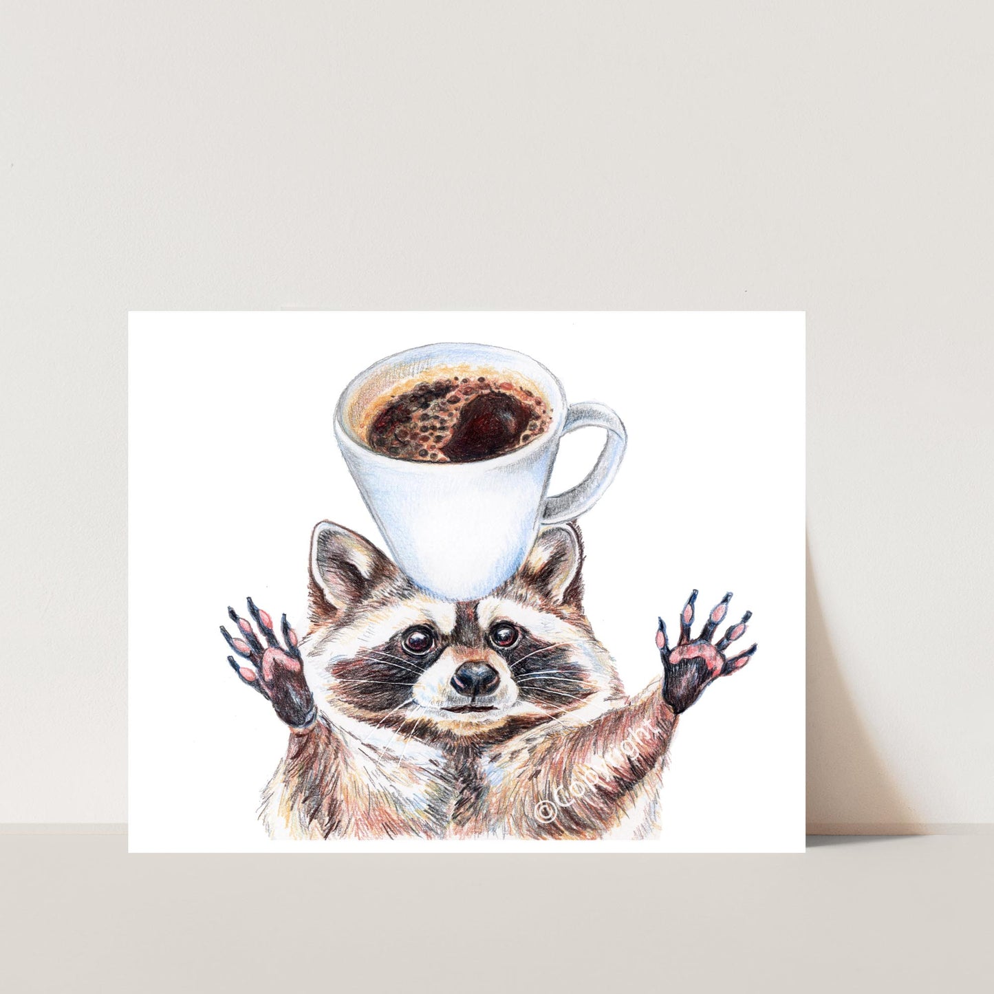 The Coffee Gods Print